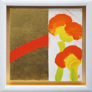 田淵安一画額「空蕐Ⅲ」/Yasse Tabuchiのサムネール