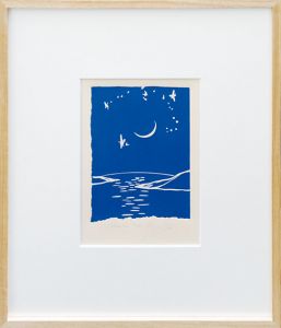 バリー・フラナガン版画額「Atlantic Moon」/Barry Flanaganのサムネール