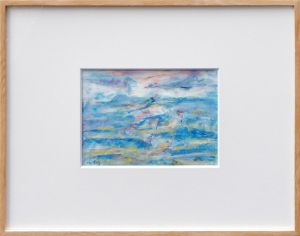 難波田龍起画額「雲間」/Tatsuoki Nambataのサムネール