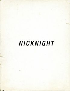 ニック・ナイト写真集　Nick Night/Nick Night