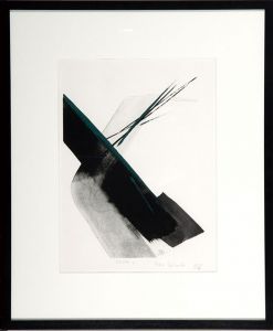 篠田桃紅版画額「AN ODE」/Toko Shinodaのサムネール