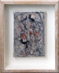 難波田龍起画額「孤愁」/Tatsuoki Nambataのサムネール