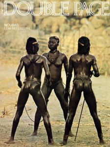 Double Page No.9: The Nuba/ Leni写　Jean-Michel Royer/Riefenstahl　Well画
