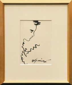 宇野亜喜良画額「Work」/Aquirax Unoのサムネール