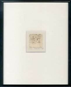 大竹伸朗版画額「カスバ町並み（仮題）」/大竹伸朗のサムネール