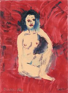 安部慎一画額「女」/Shinichi Abeのサムネール