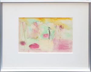 難波田史男画額「森の入口」/Fumio Nambataのサムネール