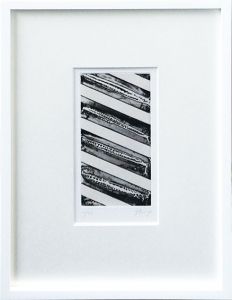 加納光於版画額「吹雪いて来るもののすべてに」/Mitsuo Kanoのサムネール