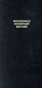 ロバート・フランク写真集　Household Inventory Record/Robert Frank