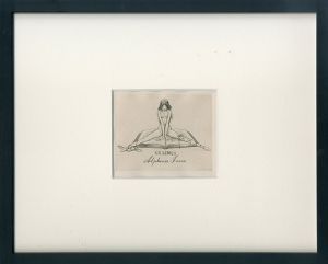 アルフォンス・イノウエ版画額「蔵書票」/Alphonse Inoueのサムネール