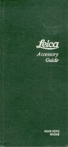 Leica: Accessory Guide/