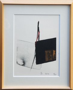 篠田桃紅版画額「萌」/Toko Shinodaのサムネール