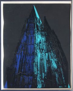 アンディ・ウォーホル版画額「ケルン大聖堂　Cologne Cathedral」/Andy Warholのサムネール