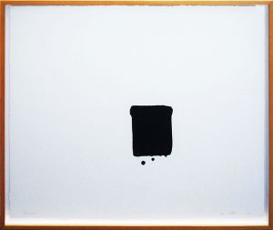 李禹煥版画額「黙-3」/Lee Ufanのサムネール