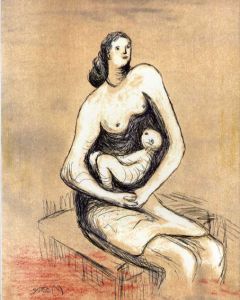 ヘンリー・ムーア　Mother And Child Etchings/Henry Mooreのサムネール