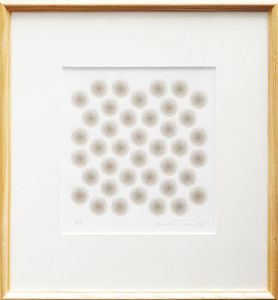 戸村浩版画額「Work-黒」/Hiroshi Tomuraのサムネール