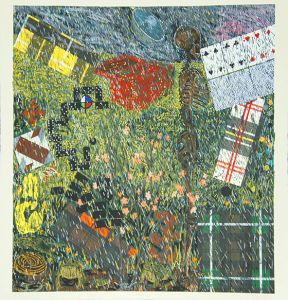 ジェニファー・バートレット版画「The Four Seasons: Spring」/Jennifer Bartlett