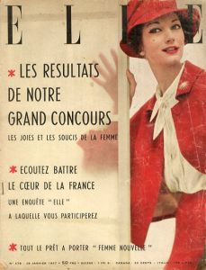 ELLE magazine: No.579 Janvier 1957/のサムネール