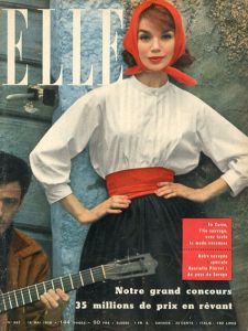 ELLE magazine: No.647 Mai 1958/のサムネール