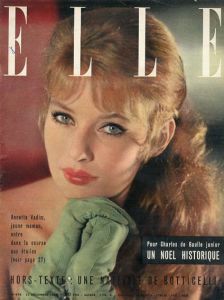 ELLE magazine: No.678 Decembre 1958/のサムネール