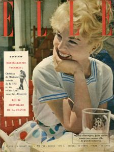 ELLE magazine: No.655 Juillet 1958/のサムネール