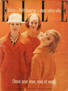 ELLE magazine: No.739 Fevrier 1960/