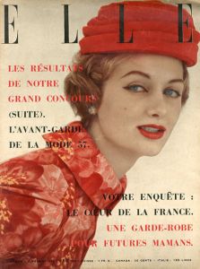 ELLE magazine: No.580 Fevrier 1957/