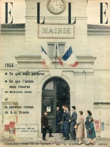 ELLE magazine: No.523 Janvier 1956/