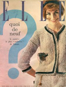 ELLE magazine: No.766 Aout 1960/