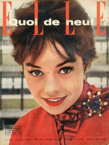 ELLE magazine: No.661 Aout 1958/