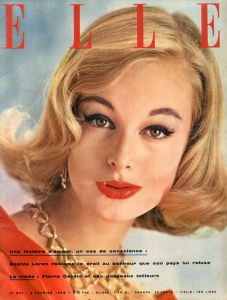 ELLE magazine: No.632 Fevrier 1958/