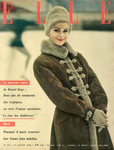 ELLE magazine: No.631 Janvier 1958/