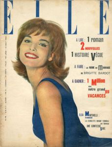 ELLE magazine: No.711 Aout 1959/