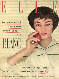 ELLE magazine: No.576 Janvier 1957/のサムネール