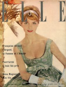 ELLE magazine: No.670 Octobre 1958/のサムネール
