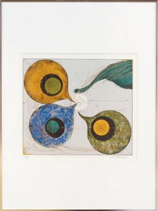 池田龍雄版画額「日仏会館」/Tatsuo Ikedaのサムネール