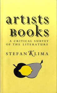 Artists Books: A Critical Survey of the Literature/Stefan Klimaのサムネール