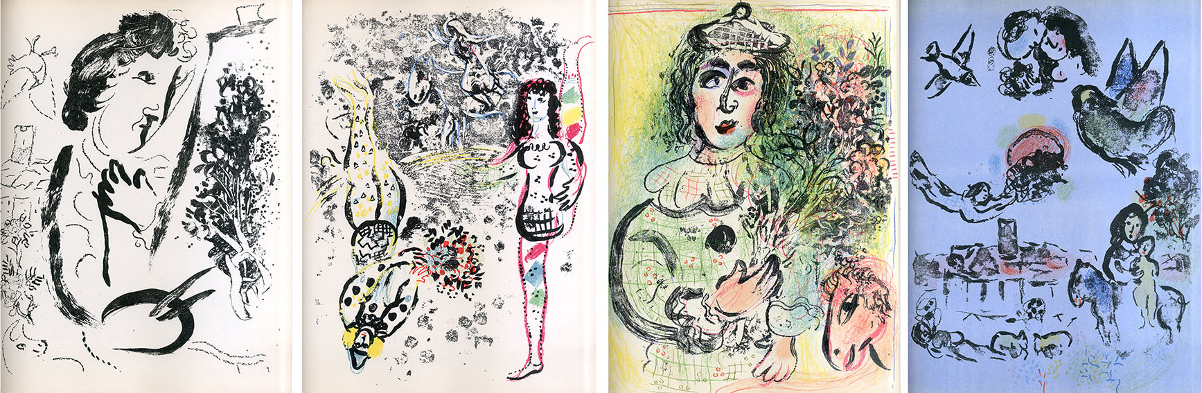 マルク・シャガール リトグラフ2 The Lithographs of Chagall