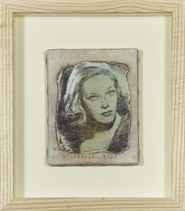 宇野亜喜良画額「Hildegard Knef」/Aquirax Unoのサムネール