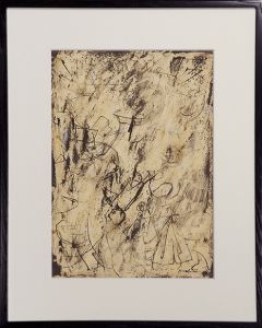 難波田龍起画額「抽象」/Tatsuoki Nambataのサムネール