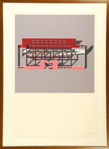 磯崎新版画額「Clinic」/Arata Isozakiのサムネール