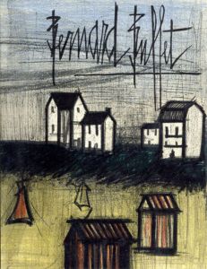 ベルナール・ビュッフェ　リトグラフ　Bernard Buffet: Lithographs 1952-1966 /Bernard Buffet　Fernand Mourlot/Georges Simenon