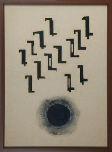 行木正義画額「宇」/Masayoshi Nameki