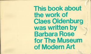 クレス・オルデンバーグ　Claes Oldenburg/Barbara Roseのサムネール