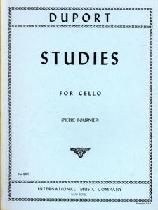 デュポール　Duport: Studies for Cello　Pierre Fournier/Jean Louis Duport