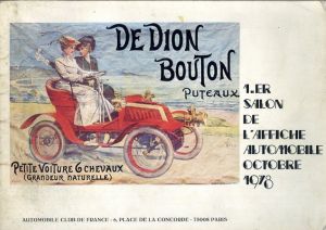 ド・ディオン＝ブートン　De Dion-Bouton 1.ER Salon De L'Affiche Automobile October 1978/