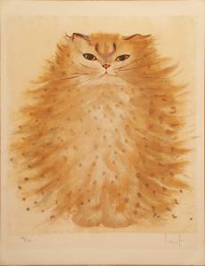 レオノール・フィニー版画「猫」/Leonor Finiのサムネール