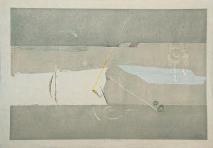 柿崎兆版画「霜の降る頃」/Kasumi Kakizakiのサムネール