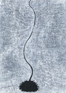 和田絢作品「鬼火-4」 / Aya Wada