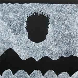 和田絢作品「鬼火-7」 / Aya Wada